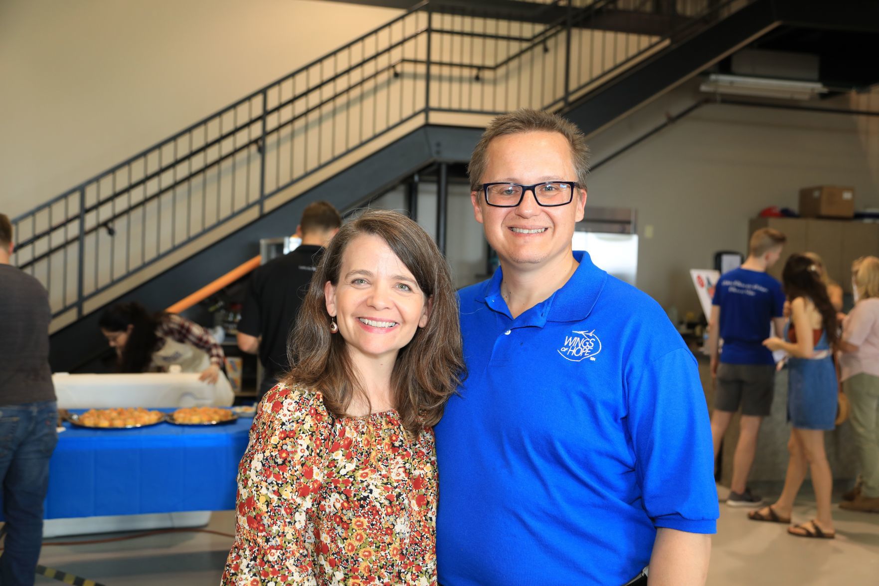 Anne and Bret Heinrich, President and CEO